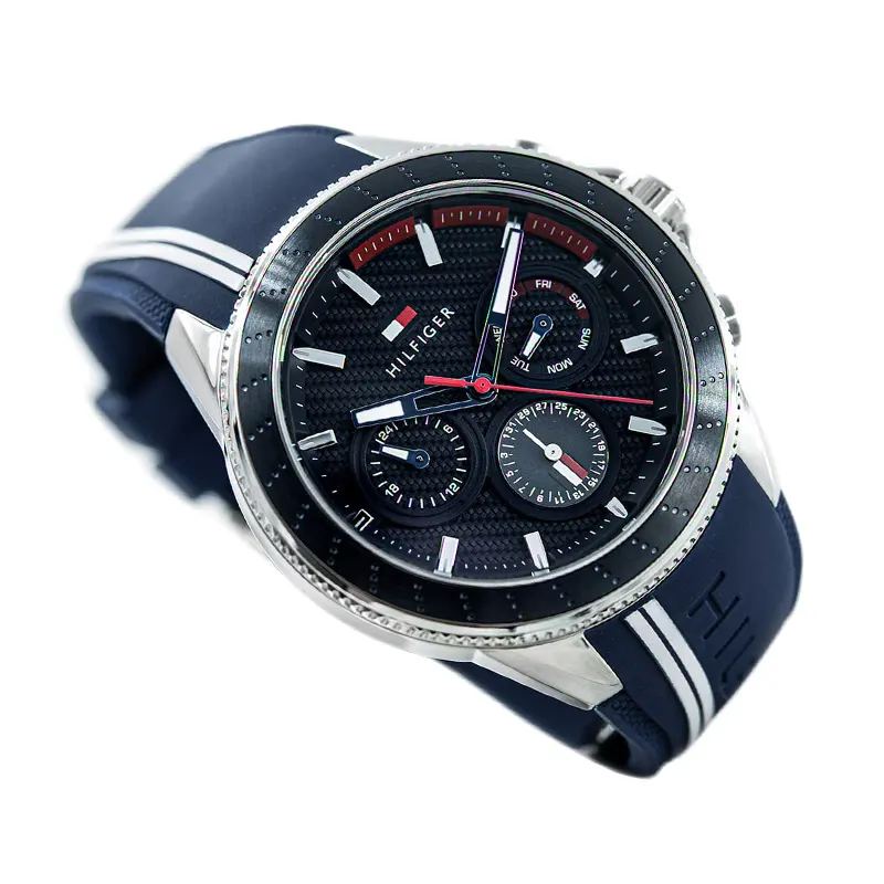 Tommy Hilfiger Aiden Chronograph Blue Dial Men's Watch- 1791859